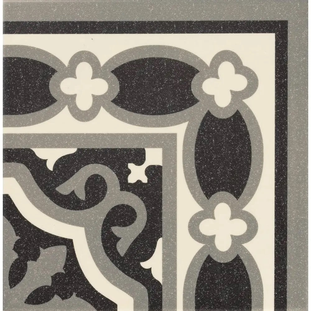 Carrelage Effet carreaux de ciment Centro Florentine White 20x20 cm de Mainzu