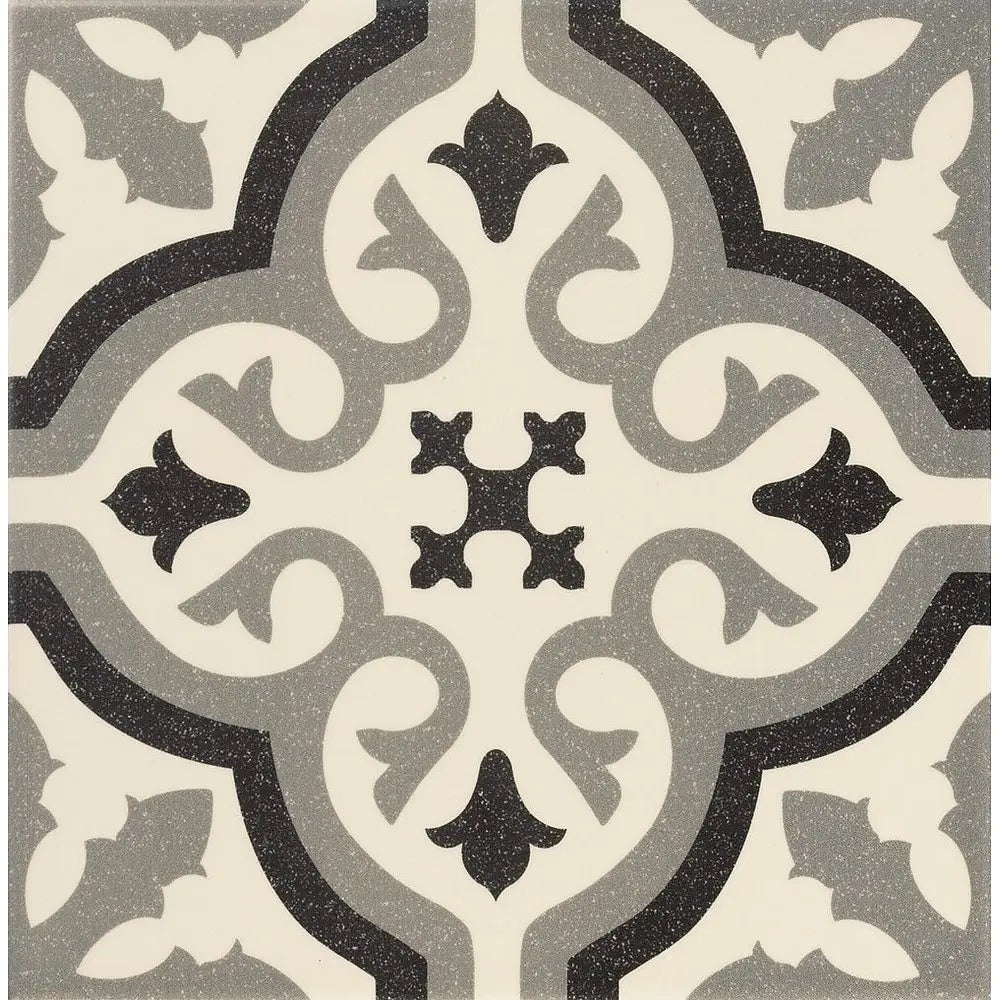 Carrelage Effet carreaux de ciment Centro Florentine White 20x20 cm de Mainzu