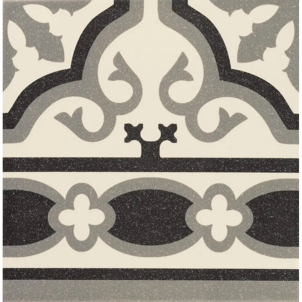 Carrelage Effet carreaux de ciment Centro Florentine White 20x20 cm de Mainzu