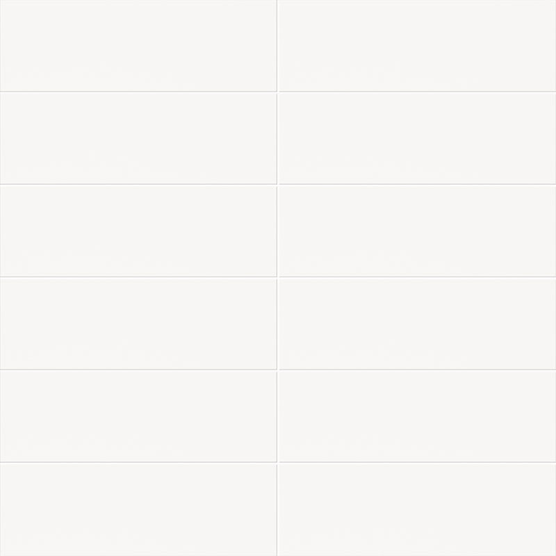 Faience murale Jungle Liso Blanco Mat 10x30 cm de Mainzu