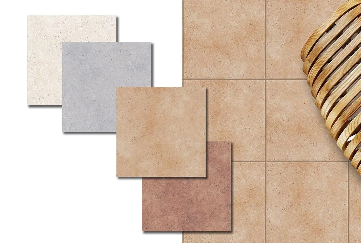 Carrelage Effet Pierre Meda Mat 33,5 x 33,5 cm