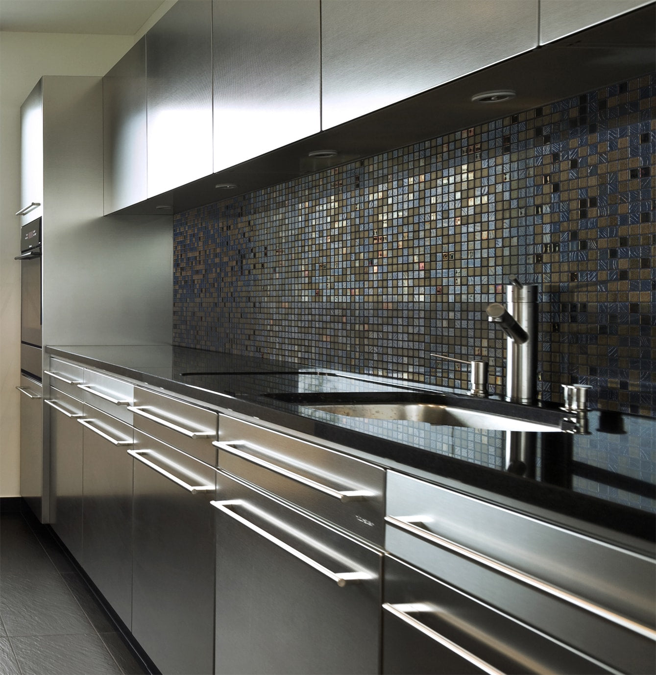 Mosaique Emaux de verre Cocktail Kir Royal 2,5x2,5 cm de Ezarri