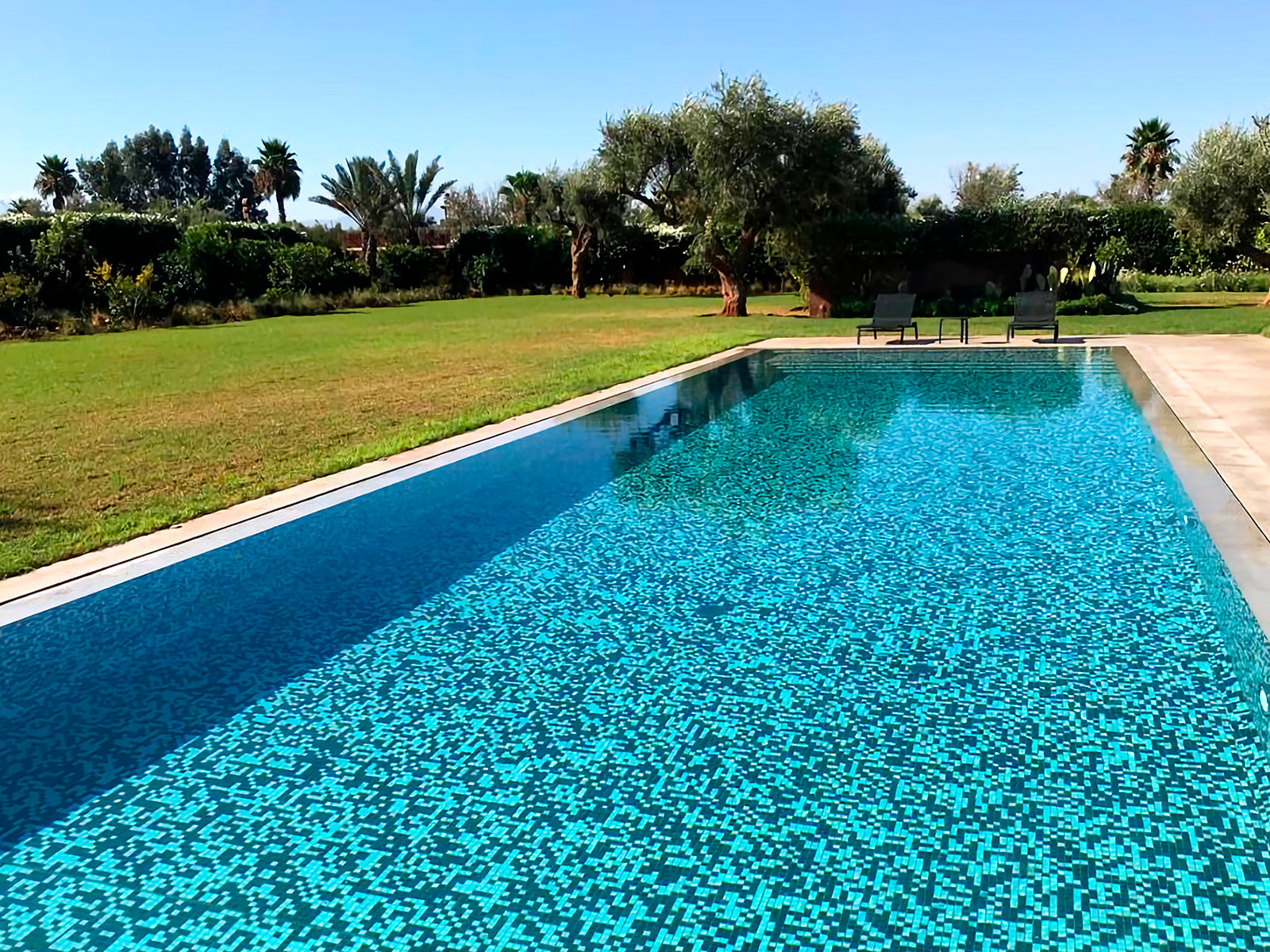 Mosaique Emaux de verre Cocktail Manhattan 2,5x2,5 cm