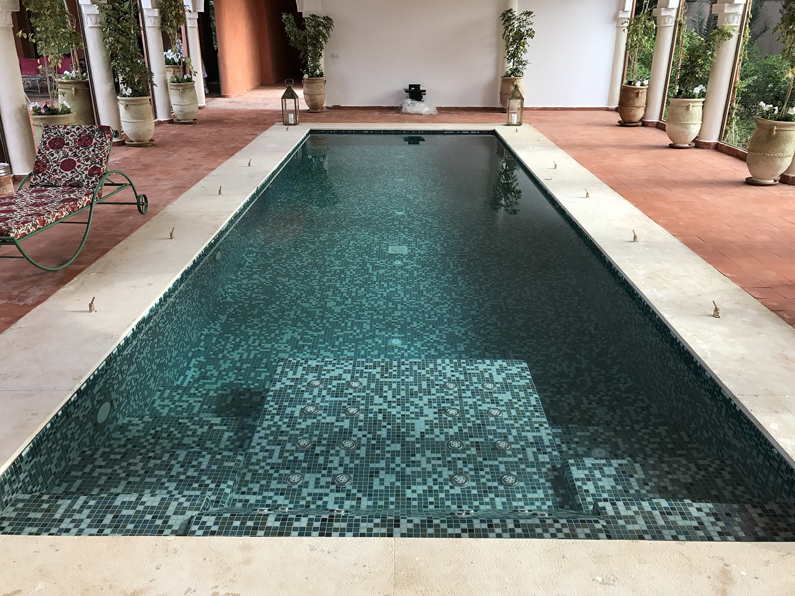 Mosaique Emaux de verre Cocktail Tomahawk 2,5x2,5 cm