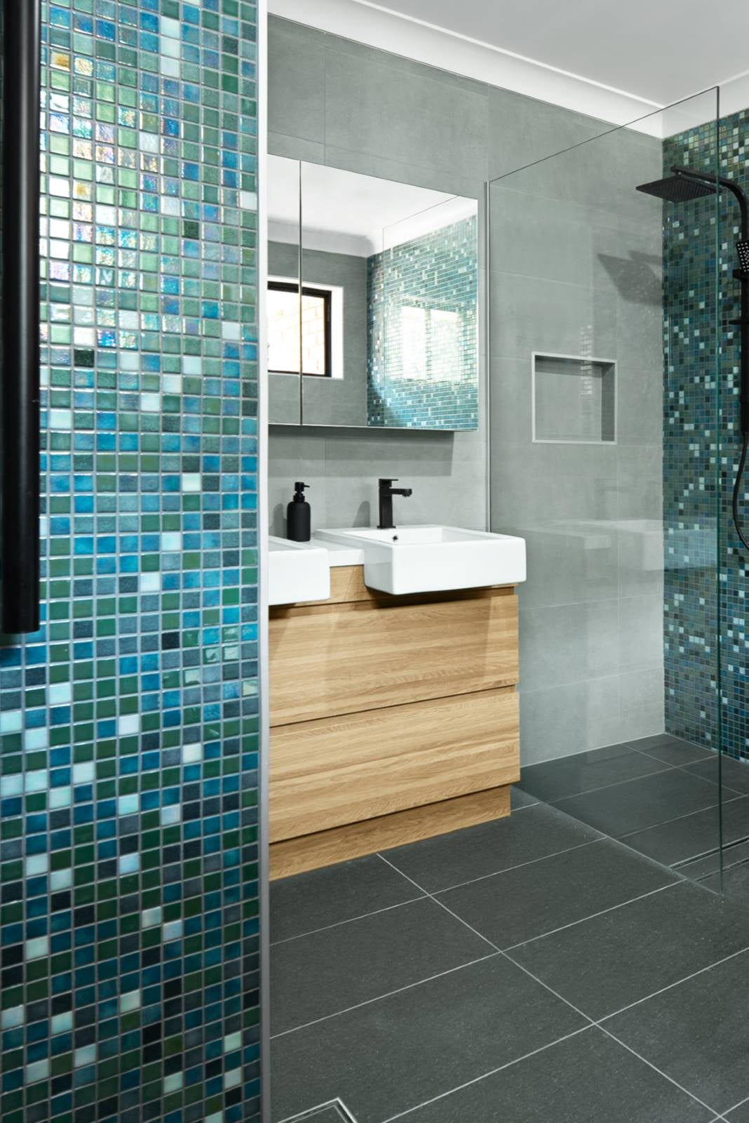 Mosaique Emaux de verre Cocktail Tomahawk 2,5x2,5 cm