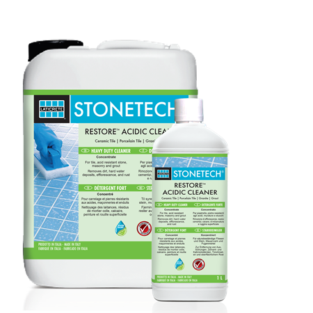 Nettoyant puissant carrelage Stonetech Restore Acidic Cleaner de Laticrete