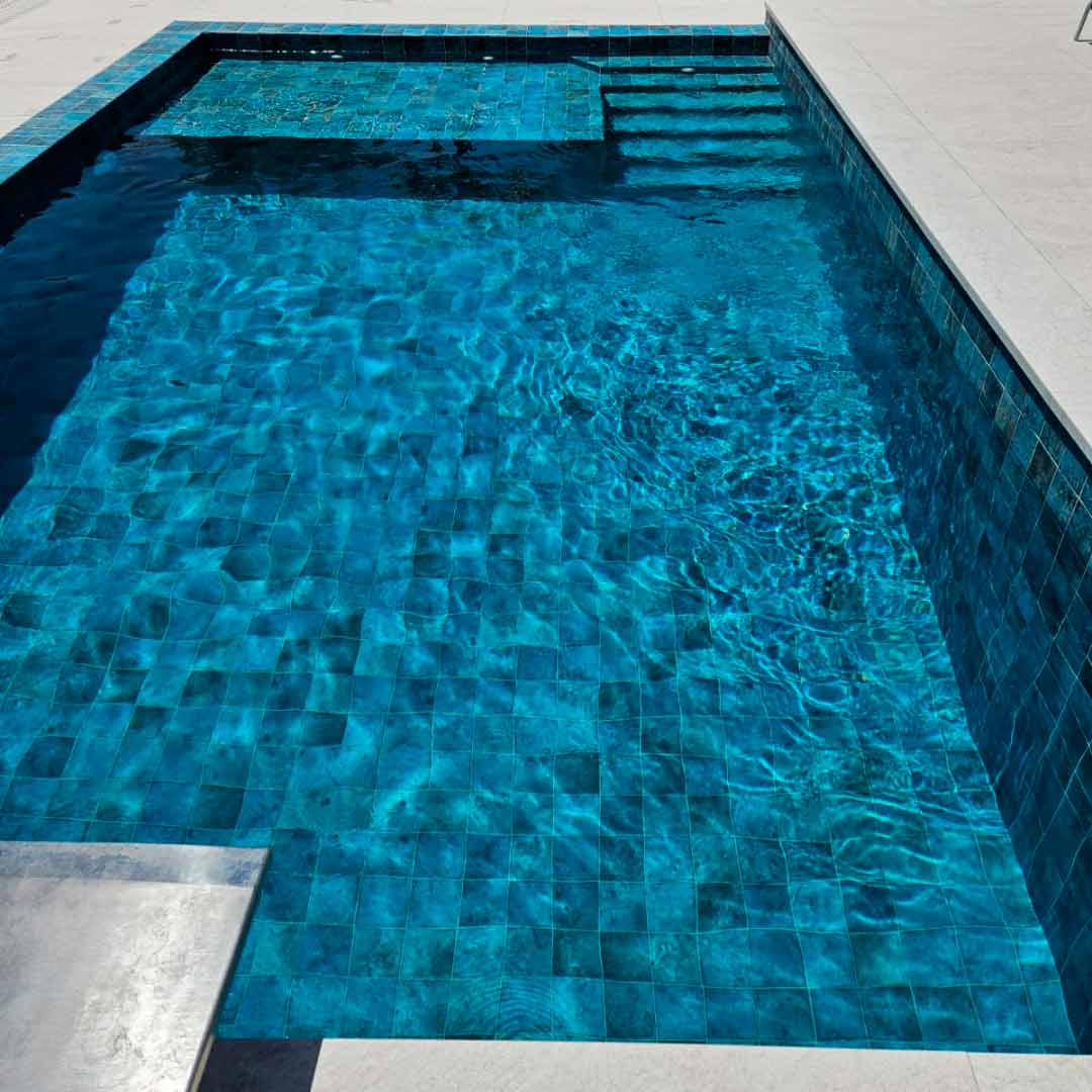 Carrelage Terrasse et Piscine Tahiti 14,7x14,7 cm de Dune