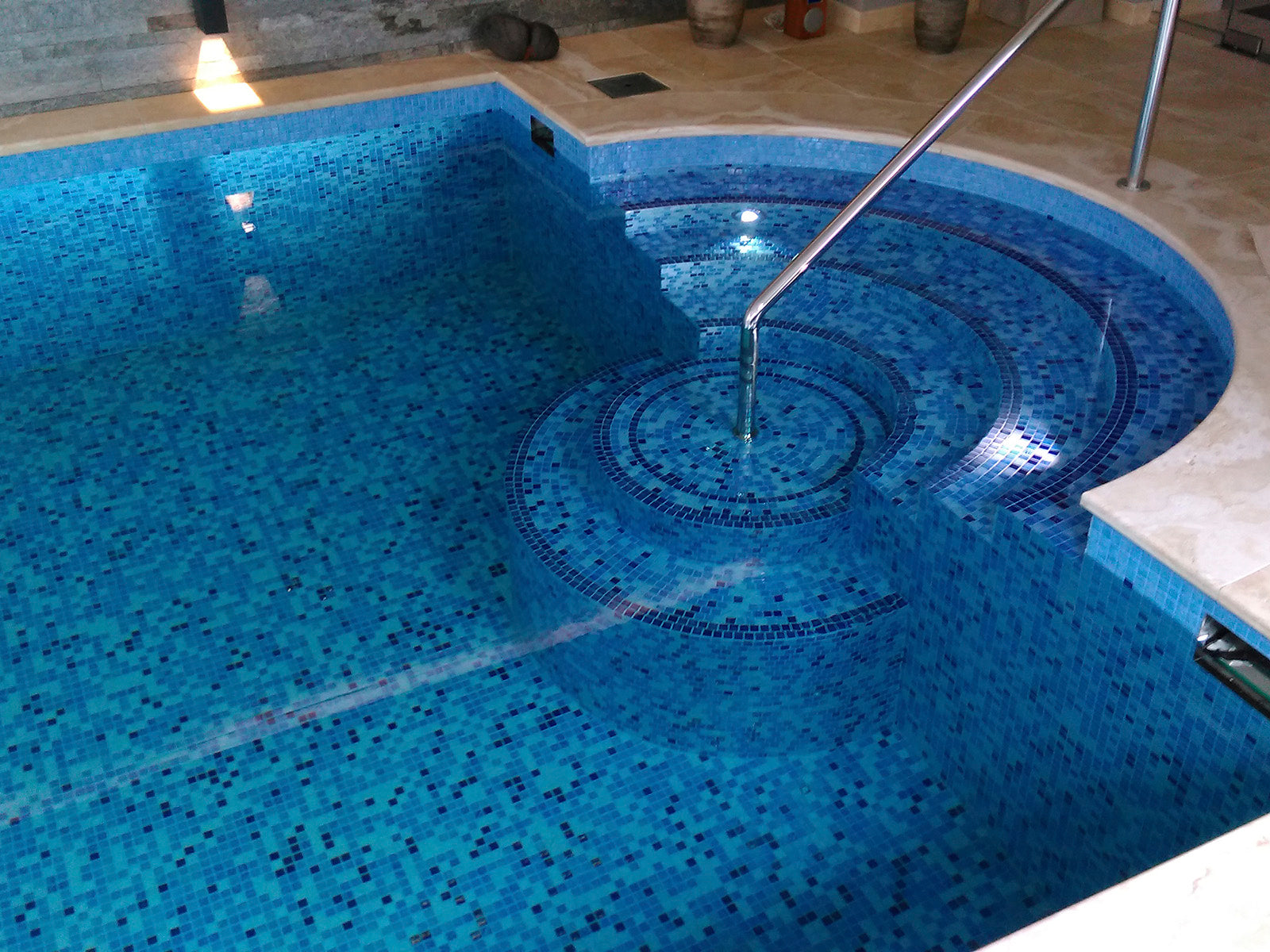 Mosaique Emaux de verre Cocktail Long Island 2,5x2,5 cm