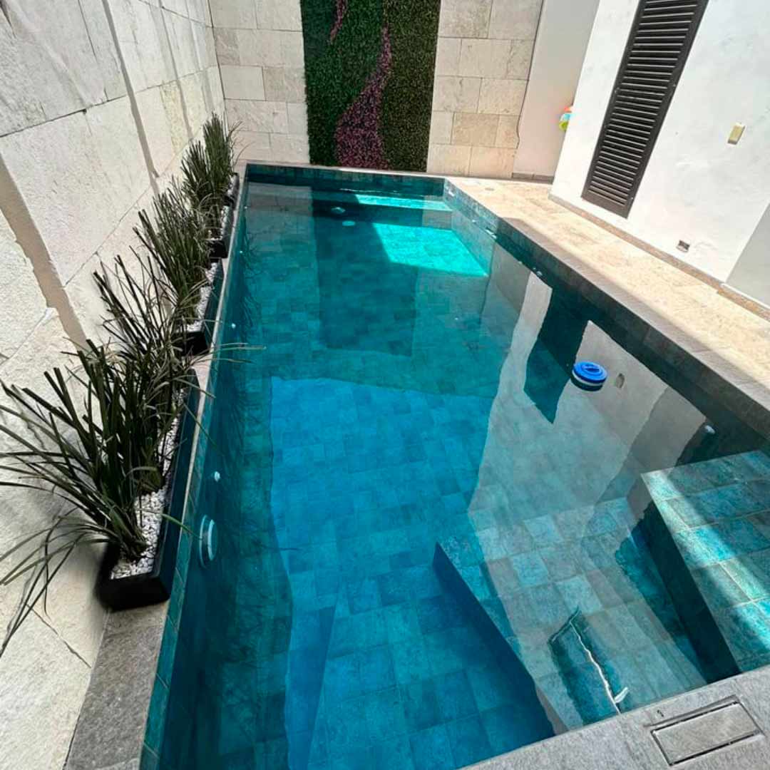 Carrelage Terrasse et Piscine Tahiti 14,7x14,7 cm de Dune