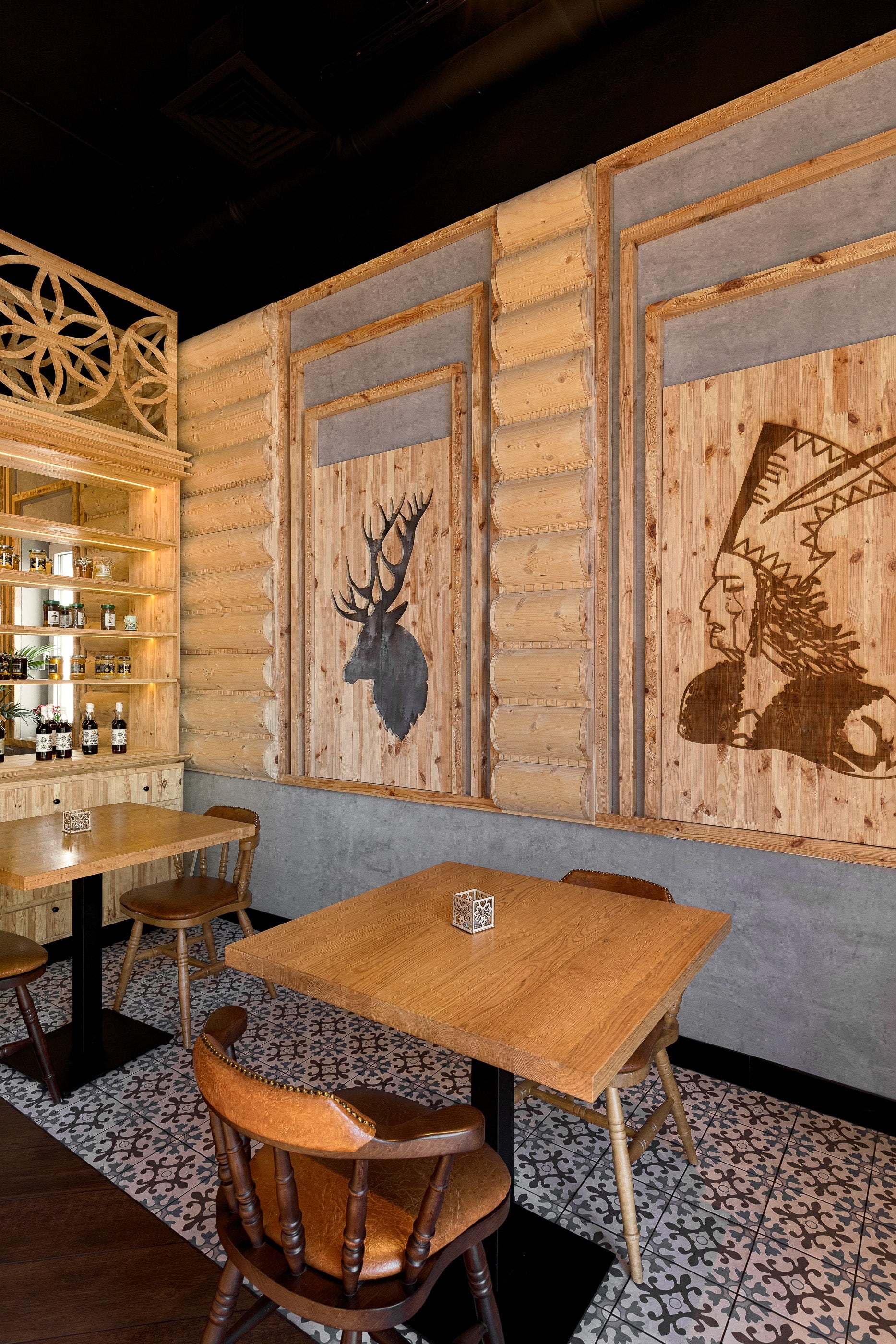 Carrelage Effet Carreau de Ciment Porto 20x20 cm de Dune