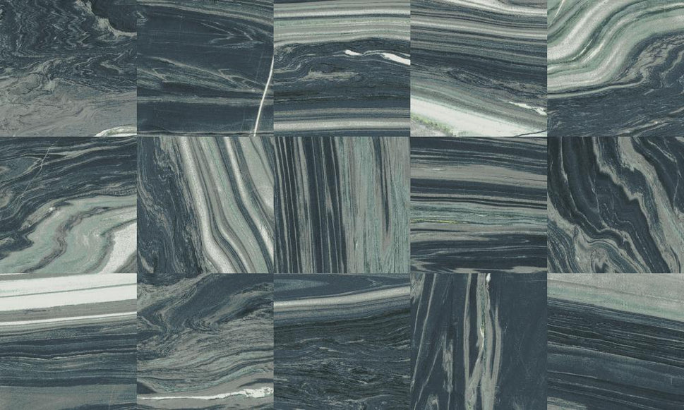 Echantillon Carrelage Effet Pierre Sea 14,7x14,7 cm14.7x14.7 cm / Sea Blue