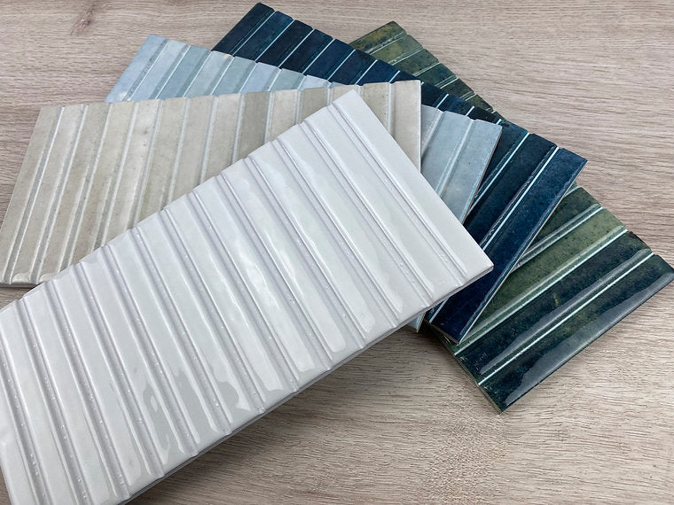 Echantillon Carrelage Effet Zellige Kit Kat Glossy ou Matt ( 10 coloris)