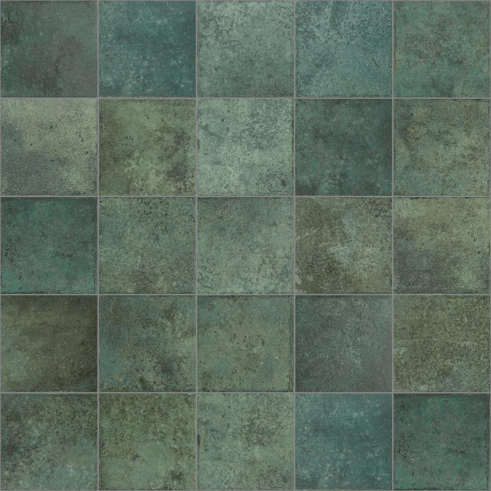 Echantillon Carrelage Terrasse et Piscine Tahiti 14,7x14,7 cm14.7x14.7 cm / Tahiti Emerald Antislip