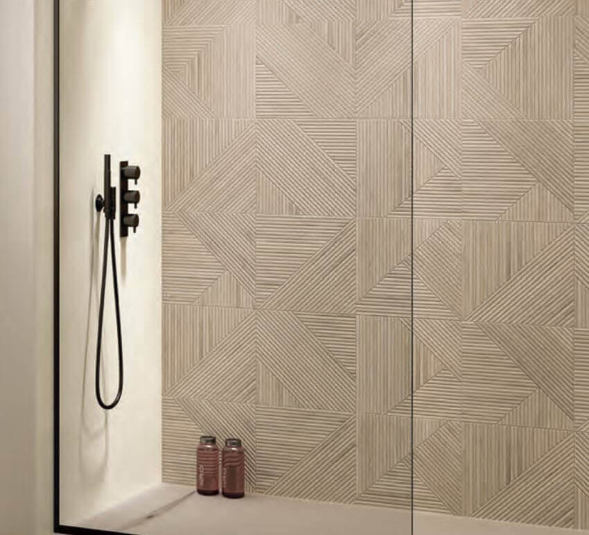 Carrelage Terrasse effet Bois Tangram Wood 44x44 cm de Realonda