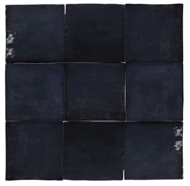 Faience Murale Zelij Negro 10x10 cm de Cevica