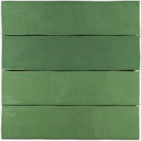Echantillon carrelage Zelij 5x20 cm (15 coloris)Verde Botella