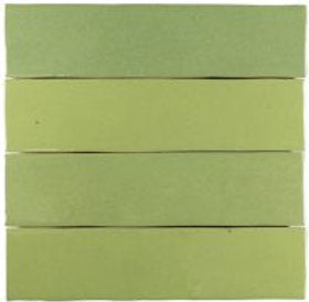 Echantillon carrelage Zelij 5x20 cm (15 coloris)Verde Hierba