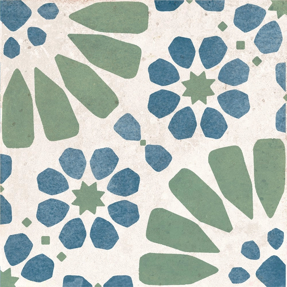 Carrelage Effet carreau de ciment Hydraulic Skandy Cold 15x15 cm