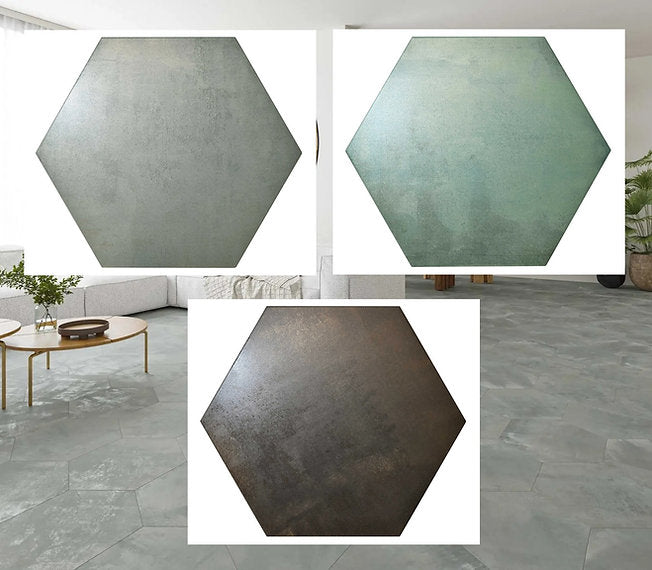 Echantillon Carrelage Hexagonal Vessel (3 coloris)
