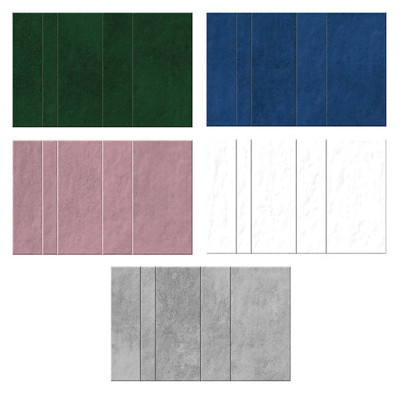 Carrelage Effet Zellige Nexti Brown Brillant 31,6x60 cm de Ecoceramic