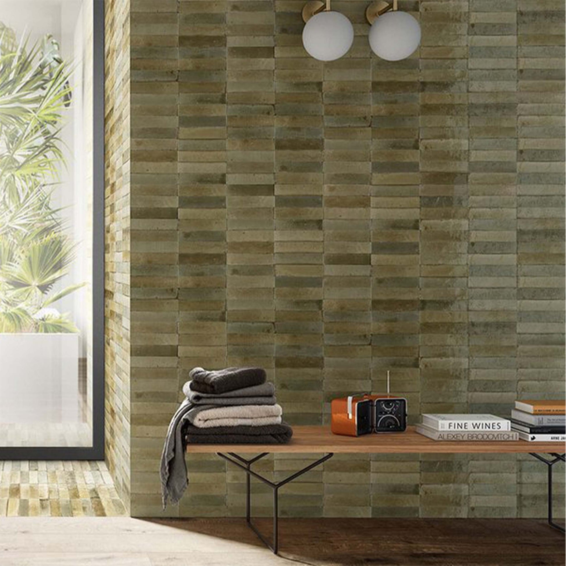 Carrelage Effet Zellige Lume Musk 6x24 cm de Marazzi