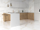 Effet Marbre Blanc et Or Marshall Gold Mat ou Brillant120x120 cm BRILLANT Boite 1.44 m²