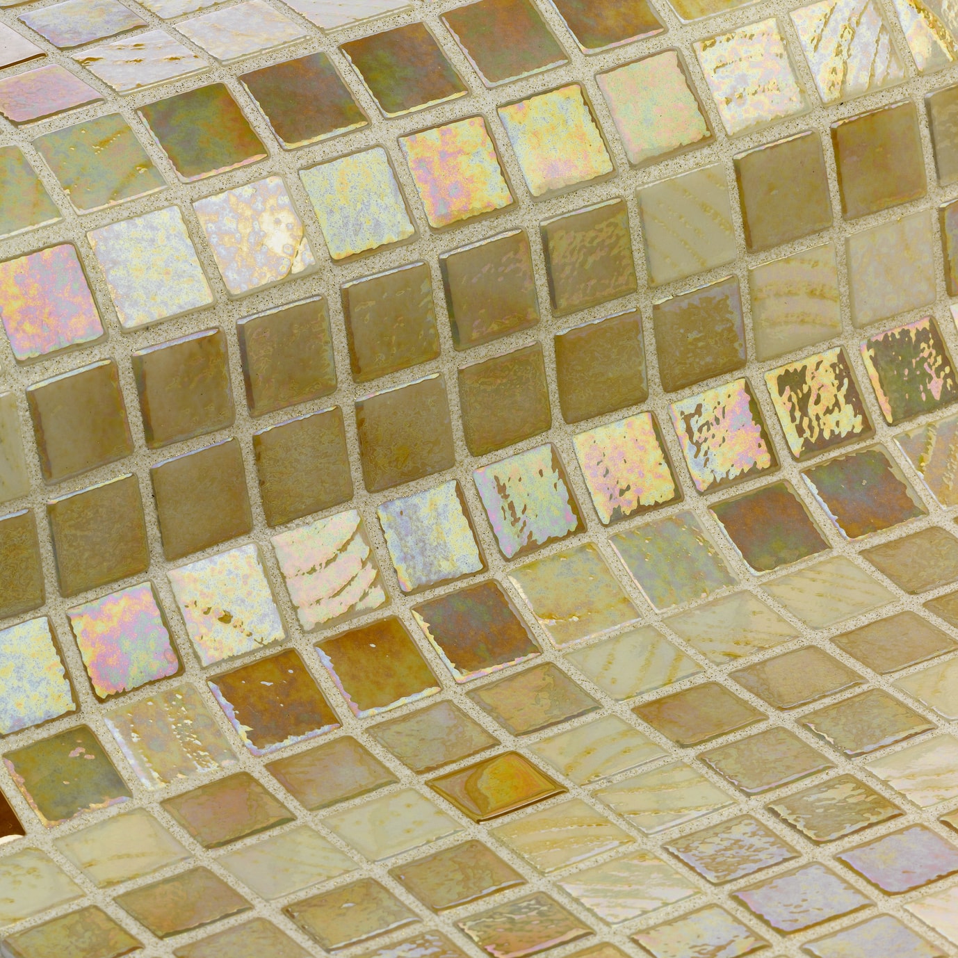 Mosaique Emaux de verre Cocktail Bellini 2,5x2,5 cm