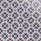 Carrelage Decor et Uni Marrakech 15x15 cm de Mainzu15x15 cm Boite de 0.50 m² / Agadir Azur