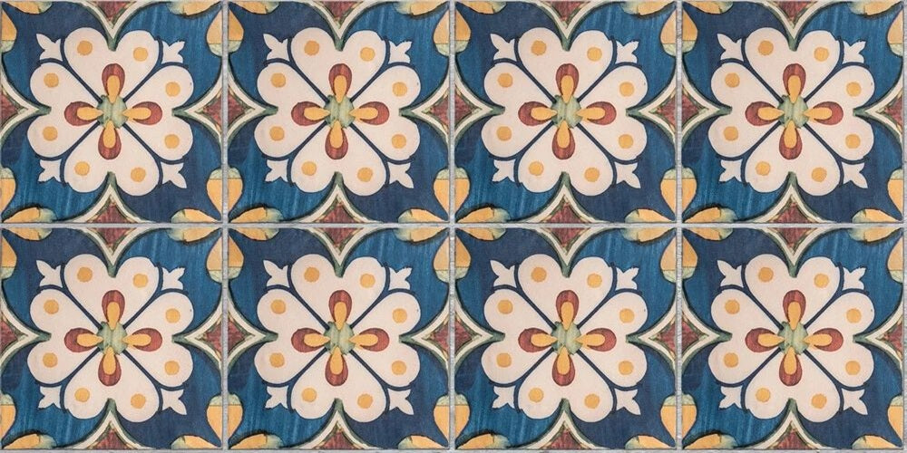 Carrelage Effet Carreau de ciment Marlow Elvissa 11,5x11,5 cm de Nanda Tiles