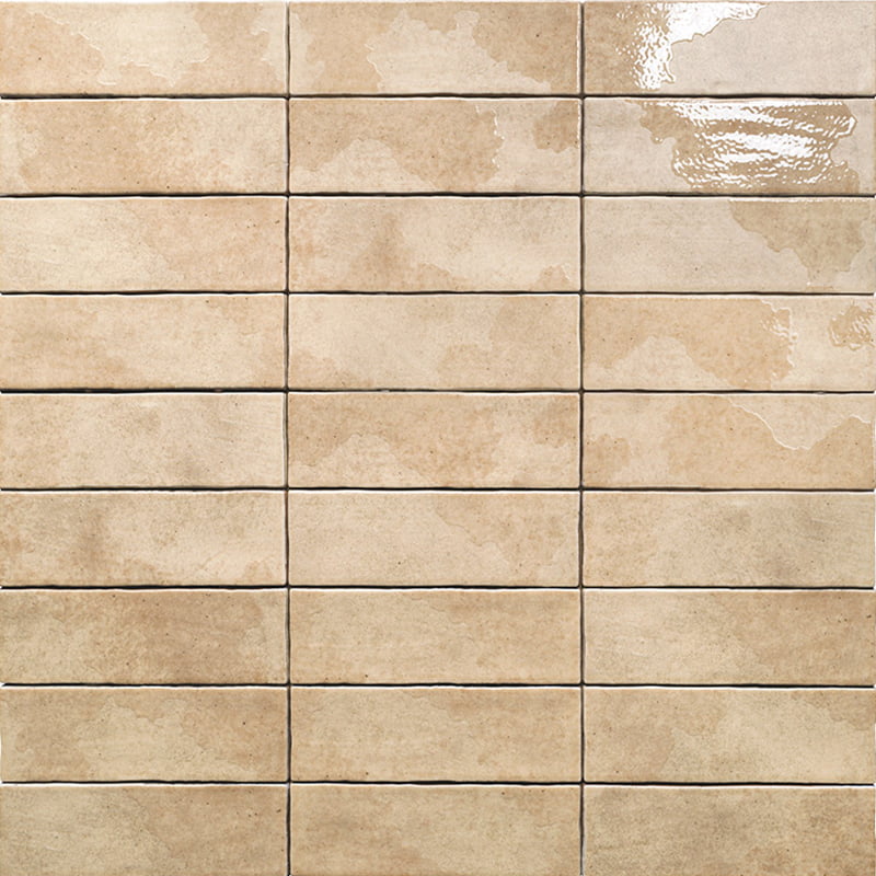 Carrelage Effet Zellige Korfu Amber 6,5x20 cm de Mainzu