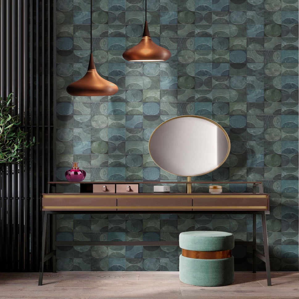 Carrelage Effet Zellige Amantina Arianni 10x10 cm de Nanda Tiles