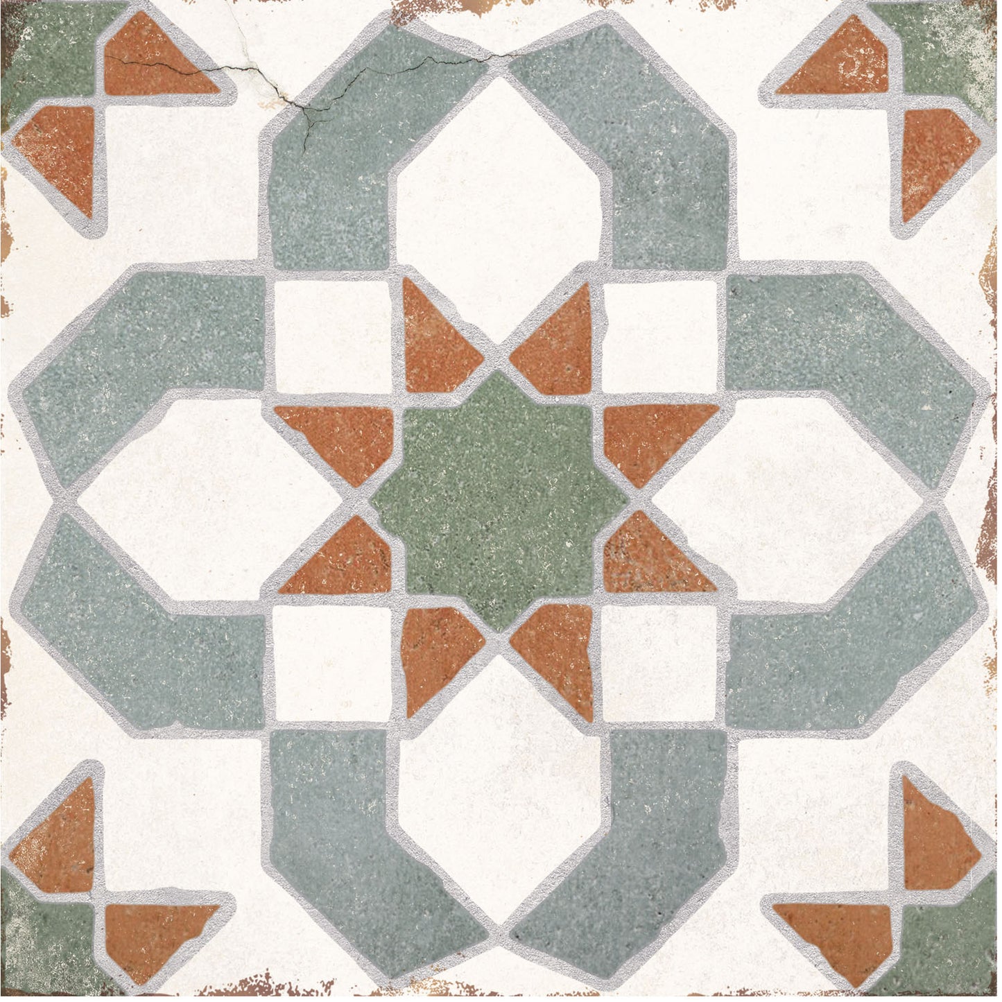 Carrelage Effet Carreau Ciment Andalusia Yara 20x20 cm de Nanda Tiles