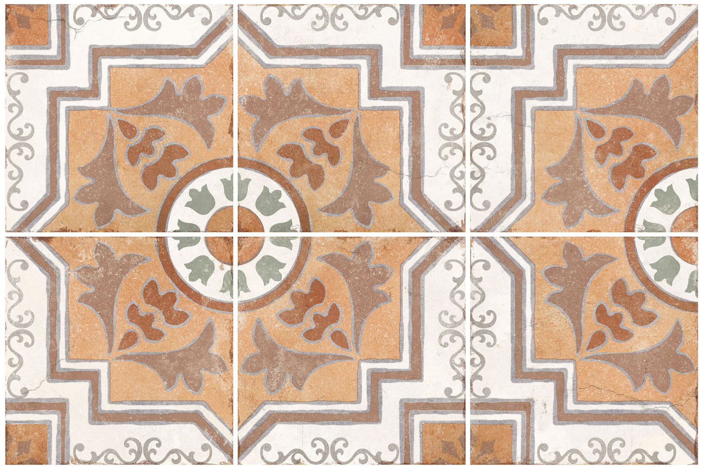 Carrelage Effet Carreau Ciment Andalusia Zahara 20x20 cm de Nanda Tiles