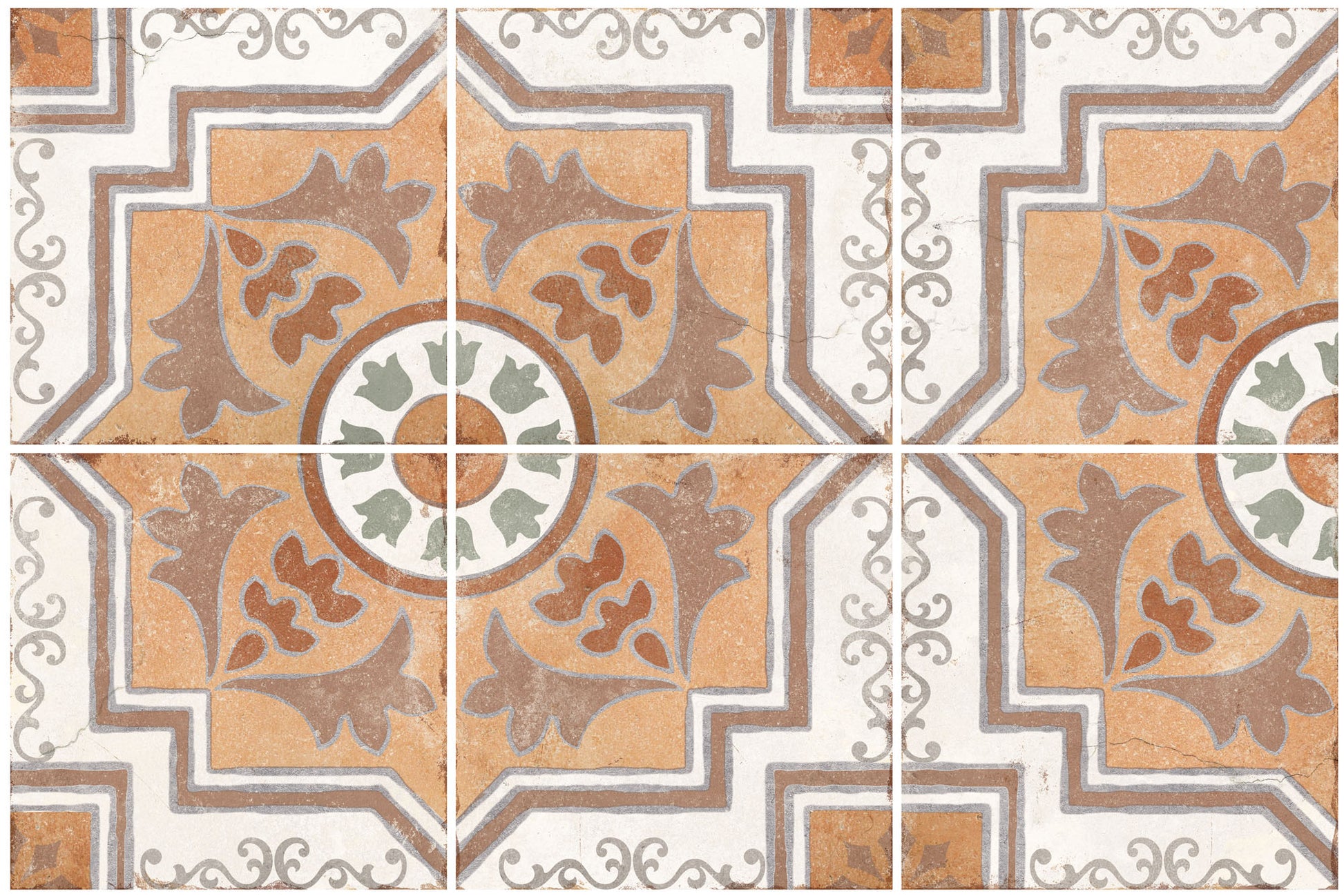 Carrelage Effet Carreau Ciment Andalusia Zahara 20x20 cm de Nanda Tiles