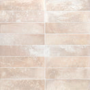 Echantillon carrelage Argile 7,5x30 cmArgile White