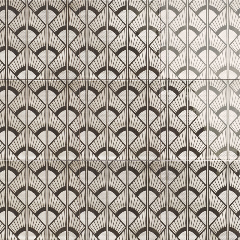Faience Murale Art Deco Trends 20x20 cm de Mainzu