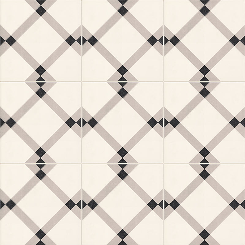 Carrelage Effet Carreaux de ciment Banbury 20x20 cm de Mainzu