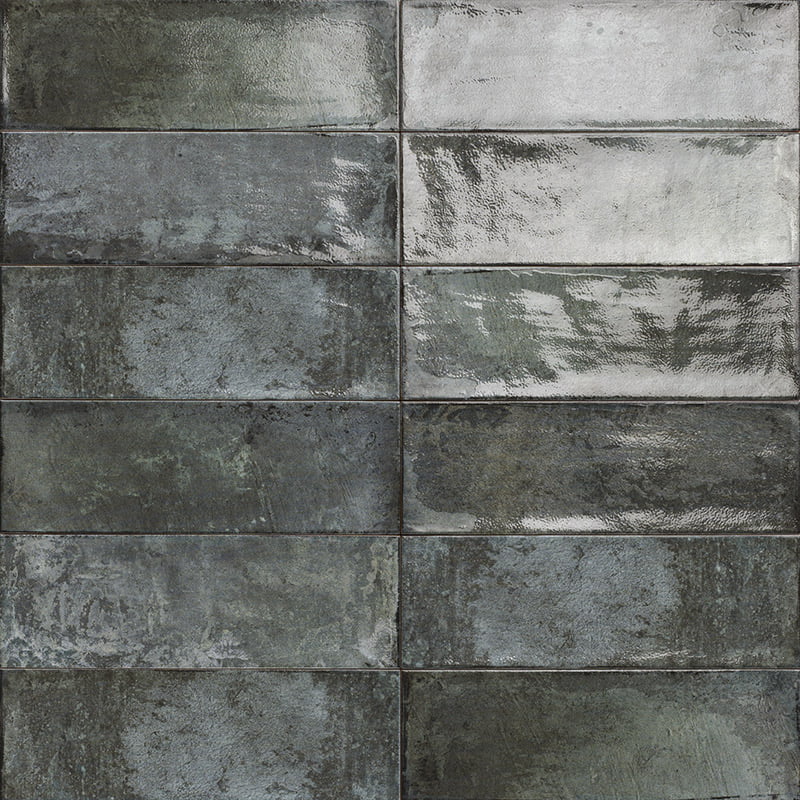 Carrelage Effet Zellige Armoni Blu 10x30 cm de Mainzu