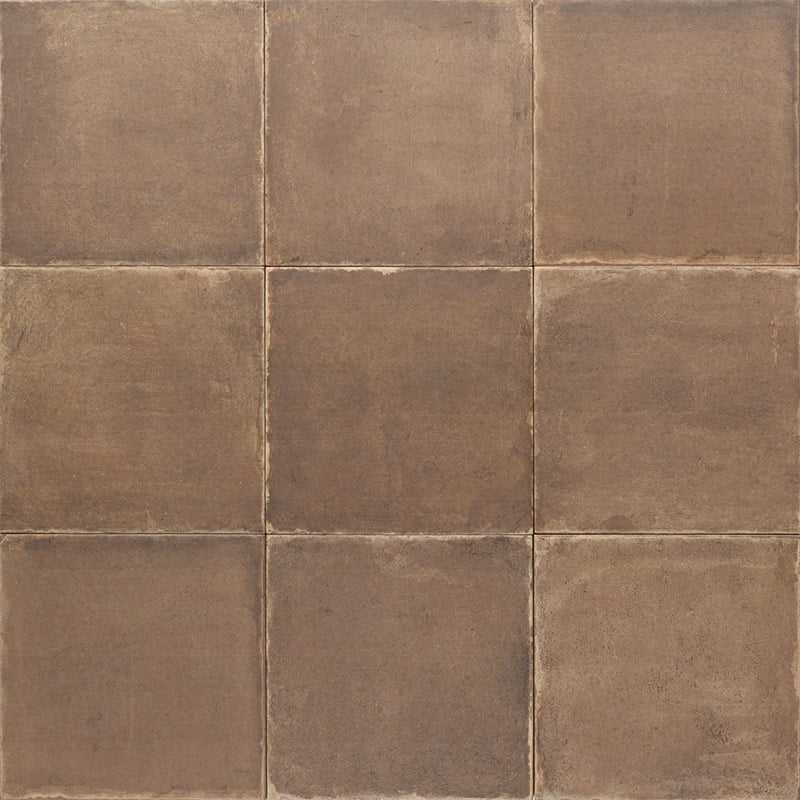 Carrelage Effet Carreau Ciment Deco Elegance Brown 20x20 cm de Mainzu