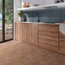 Carrelage Effet Carreau de ciment Deco Elegance Brown 20x20 cm de Mainzu20x20 cm Boite 1 m² / Elégance Brown