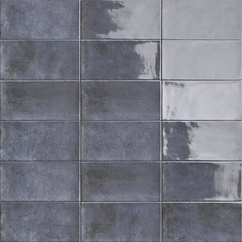 Carrelage Effet Zellige Camden Azurro 10x20 cm de Mainzu