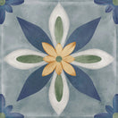 Echantillon Carrelage Effet Carreau de ciment Veranda 15x15 cm ( 5 decors)Veranda Belia