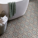 Carrelage Effet Carreau de Ciment Alhambra Layla 20x20 cm de Nanda Tiles20x20 cm Boite 0.52 m²