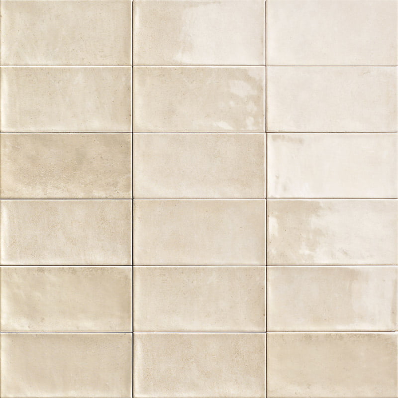 Carrelage Effet Zellige Camden Bone 10x20 cm de Mainzu
