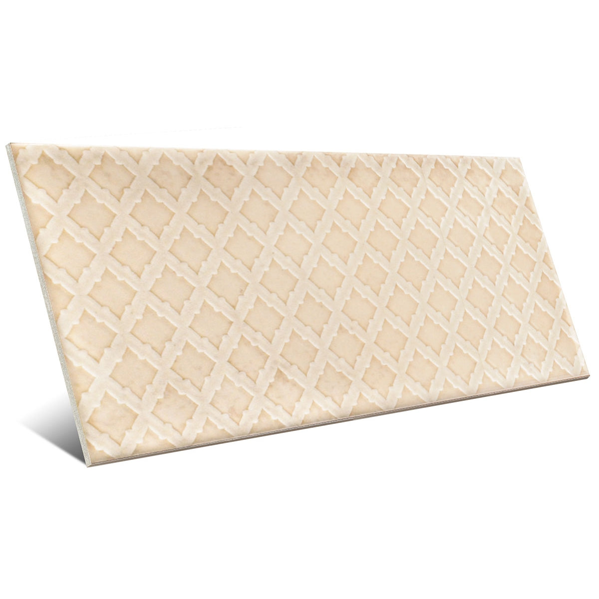 Carrelage Effet Zellige Camden Decor Bone 10x20 cm de Mainzu