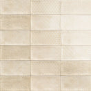 Carrelage Effet Zellige Camden Decor Bone 10x20 cm de Mainzu10x20 cm Boite 1 m²