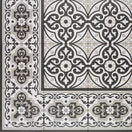 Carrelage Effet carreau de ciment Centro Normandy White 20x20 cm de Mainzu20x20 cm Boite de 1 m² / Frise Normandy White