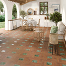Carrelage Effet Pierre Clay Cotto 7,5x30 cm de Mainzu7.5x30 cm Boite de 0.50 m²