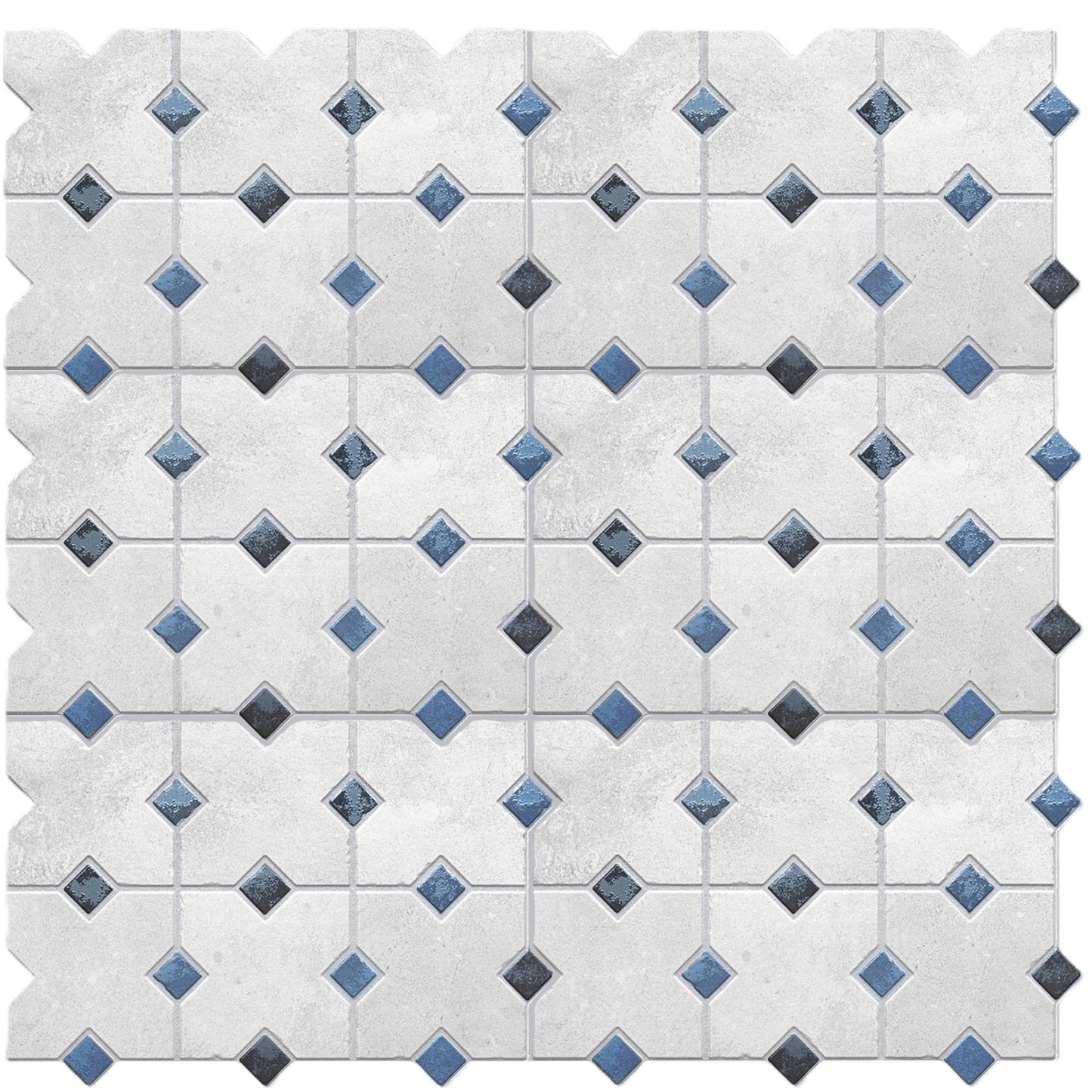Carrelage Effet Pierre Cabochon Kurios Grey 40x60 cm de Ecoceramic