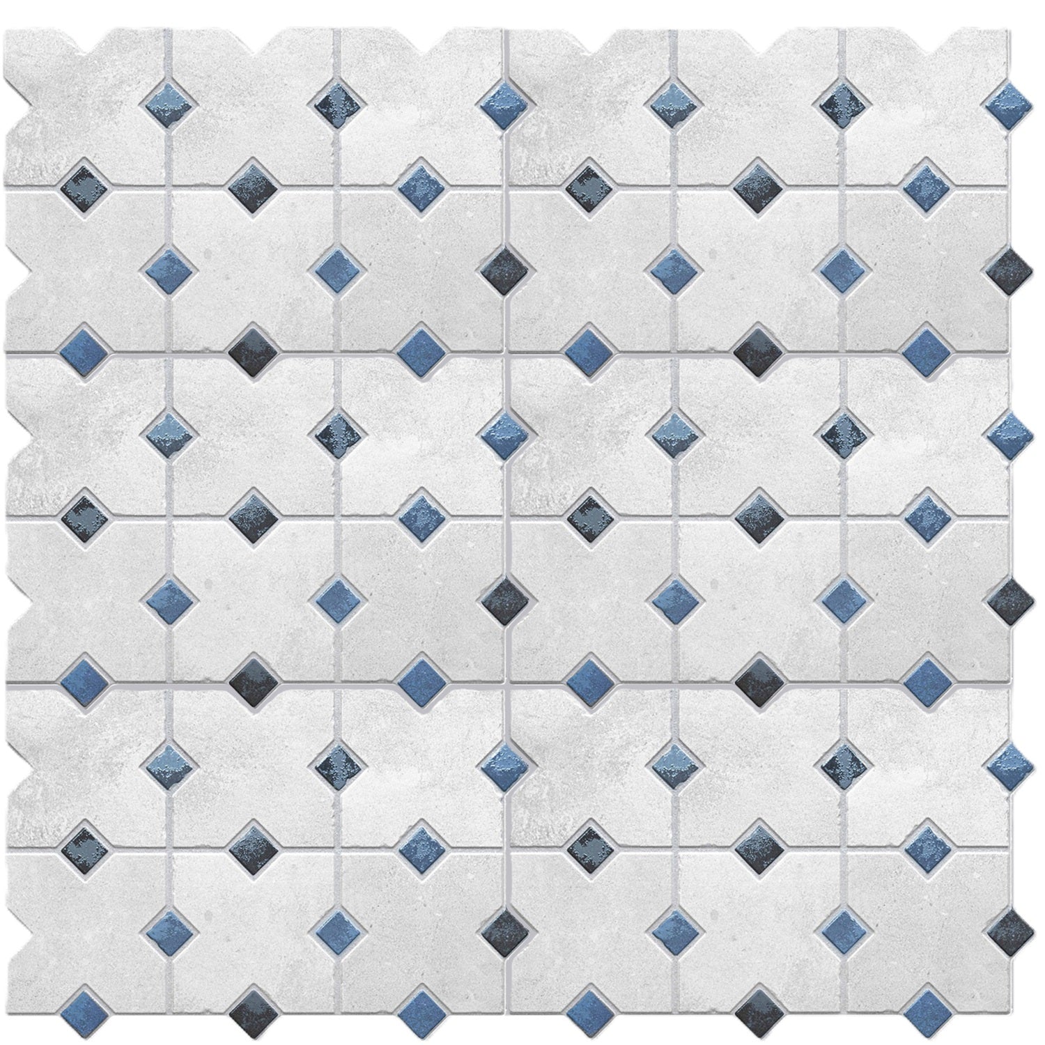Carrelage Effet Pierre Cabochon Kurios Grey 40x60 cm de Ecoceramic
